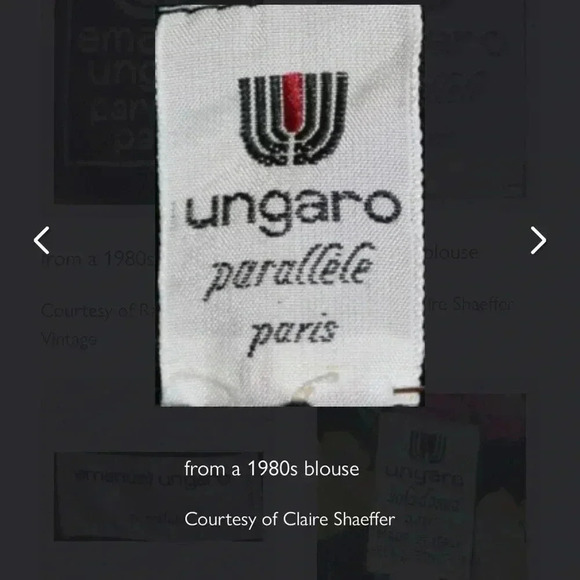 Vintage Ungaro Parallele Paris silk Dress - Picture 2 of 16